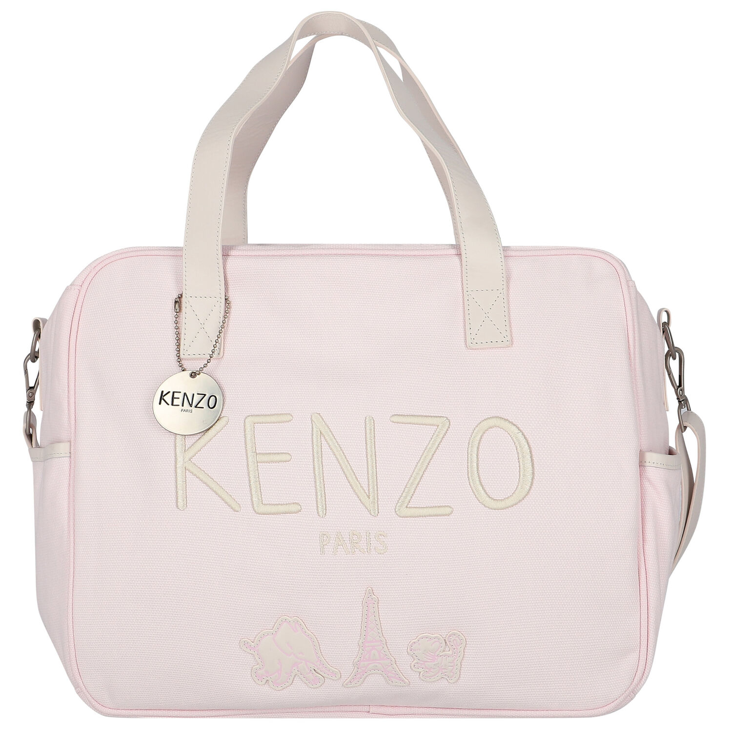 Pink Logo Baby Changing Bag, 1, hi-res